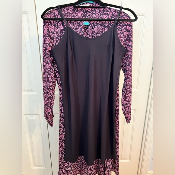 Nanette Lepore Women's Black and Pink Dress size 6 - Picture 7 of 8